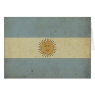 Drapeau vintage de l'Argentine