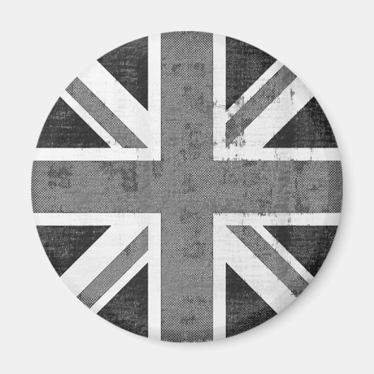 Drapeau vintage Royaume-Uni Magnets (Devant)