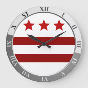 Drapeau Washington D.C. Grande horloge