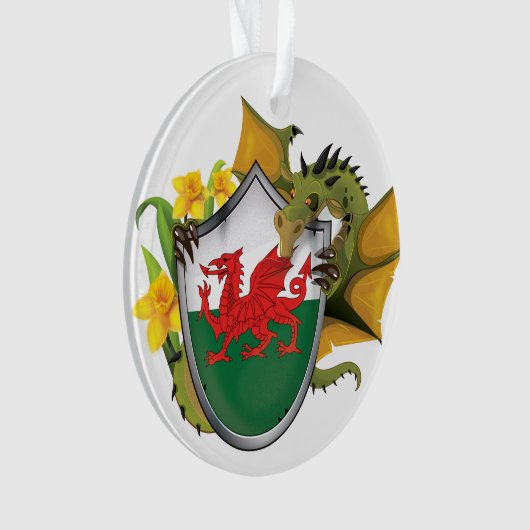 Drapeau Welsh Dragon (devant)