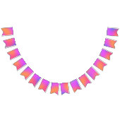 Drapeaux à bascule orange, rose, violet (Tout)