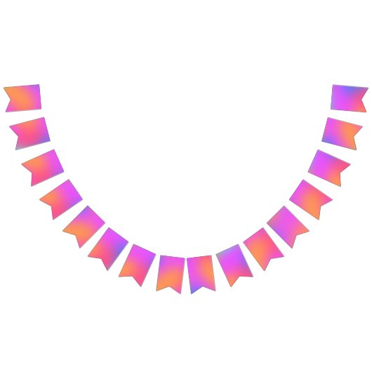 Drapeaux à bascule orange, rose, violet (Tout)