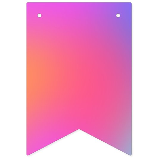 Drapeaux à bascule orange, rose, violet (Deuxième drapeau)