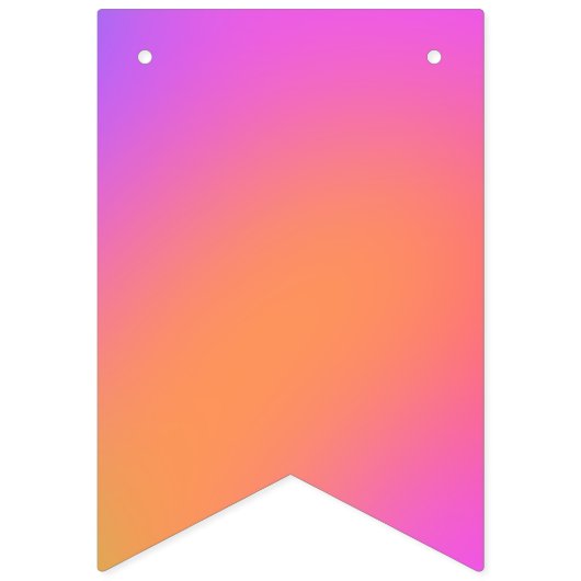 Drapeaux à bascule orange, rose, violet (Premier drapeau)