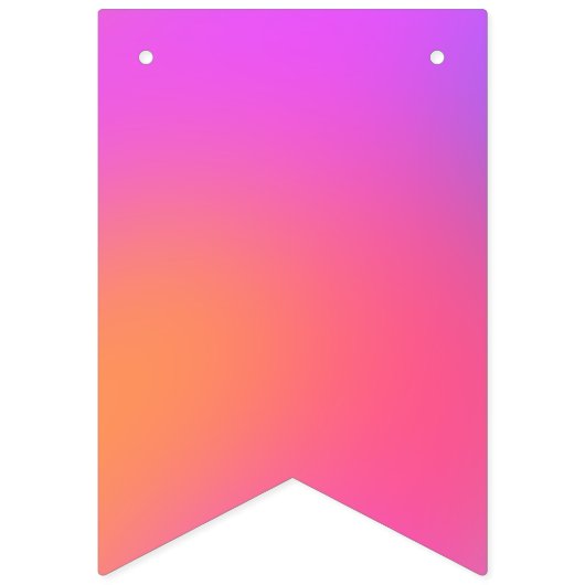 Drapeaux à bascule orange, rose, violet (Troisième drapeau)