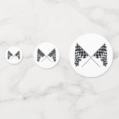 Drapeaux À damiers Confetti (Derrière)