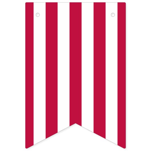 Drapeaux à rayures rouges et blanches (Deuxième drapeau)