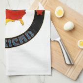 Drapeaux allemands américains Serviettes de cuisin (Quart Plié)