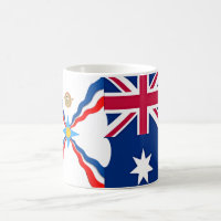 Drapeaux australiens assyriens Mug