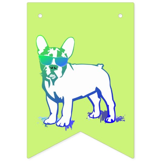 Drapeaux Bulldogs français (Premier drapeau)