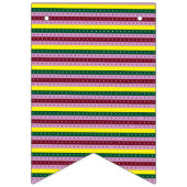 Drapeaux Bunting Bleus | Décoration pour Anniversa (Troisième drapeau)