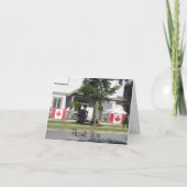 Drapeaux canadiens - Merci (Devant)