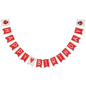 Drapeaux d'anniversaire de Ladybug Pennant Banner  (Tout)