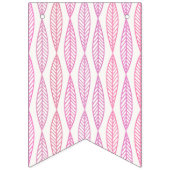 Drapeaux de Baby shower bleu rose Twins (Deuxième drapeau)