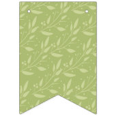 Drapeaux de Baby shower du renard boisé (Deuxième drapeau)