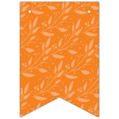 Drapeaux de Baby shower du renard boisé (Premier drapeau)