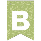 Drapeaux de Baby shower du renard boisé (Troisième drapeau)