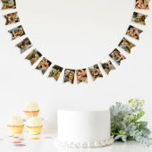 Drapeaux de banderole de photos personnalisés élég