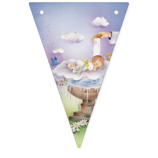 drapeaux de bannière d'étamine de baptême (Troisième drapeau)