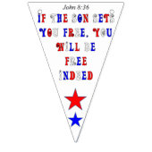 Drapeaux de bannières de banderoles patriotiques (Troisième drapeau)