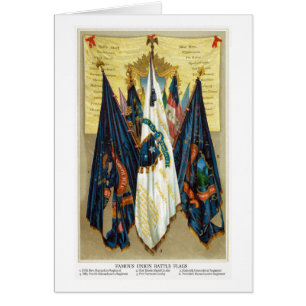 Drapeaux de bataille de guerre civile no.4