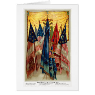 Drapeaux de bataille de guerre civile no.6