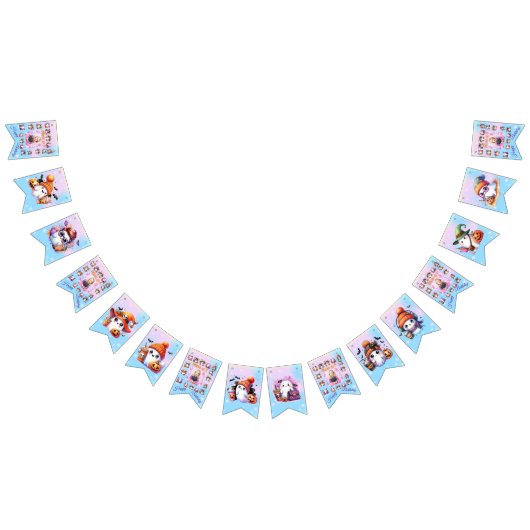 Drapeaux de Bunch Ghost pour enfants Anniversaire (Tout)