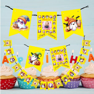 Drapeaux de Bunch Ghost pour enfants Anniversaire