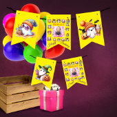 Drapeaux de Bunch Ghost pour enfants Anniversaire