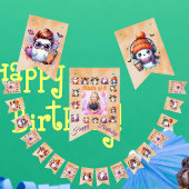 Drapeaux de Bunch Ghost pour enfants Anniversaire