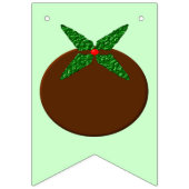 Drapeaux de Bunding Pudding de Noël (Premier drapeau)
