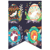 DRAPEAUX DE BUNGING PÂQUES POUR LA DÉCORATION (Deuxième drapeau)