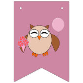 Drapeaux de Bunl de Chouette d'anniversaire (Deuxième drapeau)