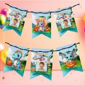 Drapeaux de Bunting Anniversaire de enfant Party B