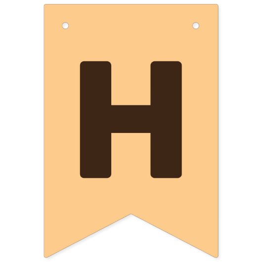 Drapeaux de Bunting Anniversaire de Tigre mignon (Deuxième drapeau)