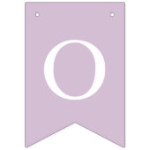 Drapeaux de Bunting Baptism de Croix Blanche Viole (Deuxième drapeau)