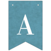 Drapeaux de Bunting Bleu pour anniversaire personn (Troisième drapeau)