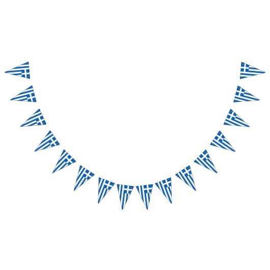 Drapeaux de Bunting Grèce (Tout)