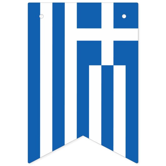 Drapeaux de Bunting Grèce (Troisième drapeau)