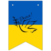 Drapeaux de Bunting PAIX ukrainiens (Premier drapeau)