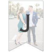 Drapeaux de Bunting Photo de Mariage Personnalisé (Deuxième drapeau)