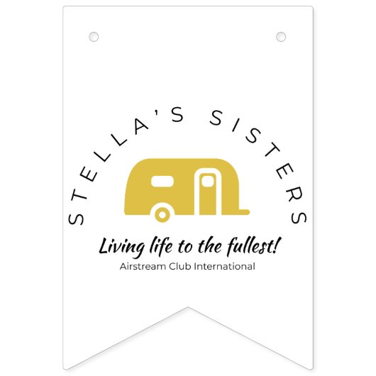 Drapeaux de Bunting Stella's Sisters (à un côté) (Deuxième drapeau)