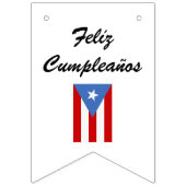 Drapeaux de fanions d'anniversaire sur le thème de (Deuxième drapeau)