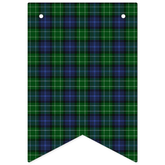 Drapeaux de fanions de badge et de tartan du clan  (Deuxième drapeau)