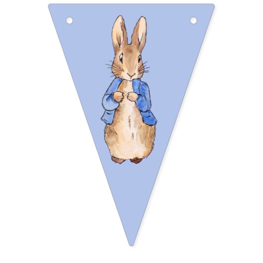 Drapeaux de fanions de lapin de Pâques classiques (Premier drapeau)