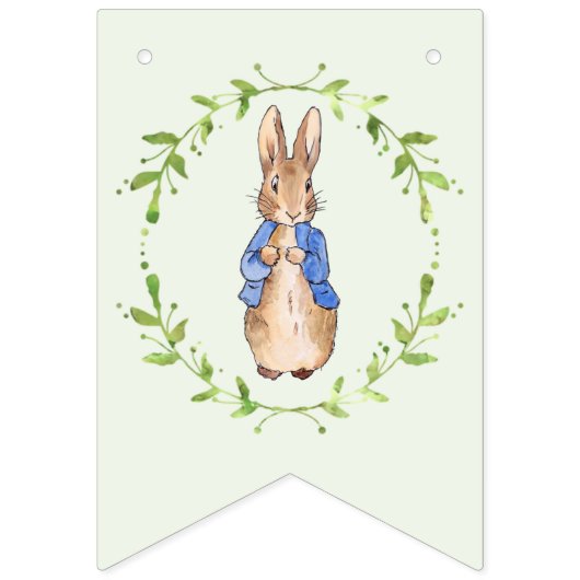 Drapeaux de fanions de lapin lapin classiques (Premier drapeau)