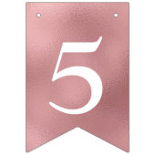 Drapeaux de fete rose gold 50 et fabuleux (Troisième drapeau)