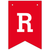 Drapeaux de fêtes de Noël rouge et vert (Troisième drapeau)