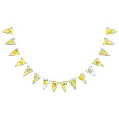 Drapeaux de grenaille de citron jaune (Tout)