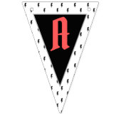 Drapeaux de guirlande d'anniversaire de rockstar p (Troisième drapeau)